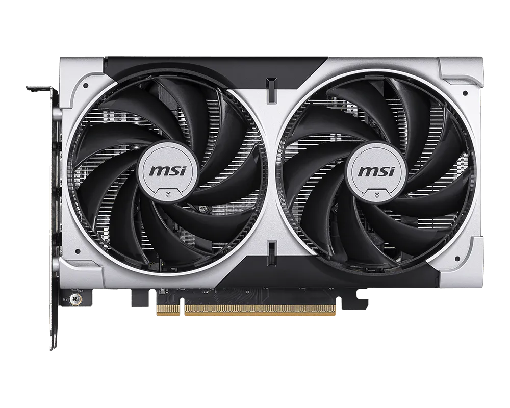 MSI RTX 5050 Ventus 2X OC 8GB Gaming Graphics Card – Dual Fan Cooling, PCIe 5.0, DLSS 4, Ray Tracing, 8K Support