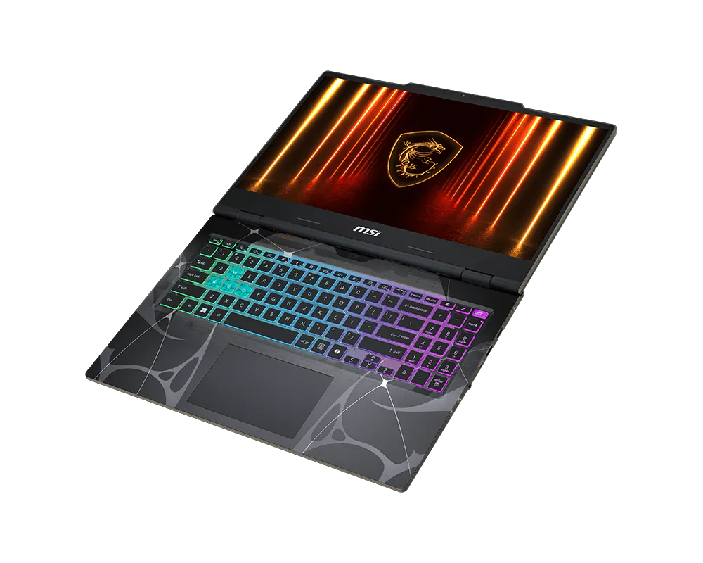 MSI Cyborg 15 B13WEKG-822XAE - شاشة 15.6 بوصة FHD 144 هرتز - معالج Core i7-13620H - ذاكرة 16 جيجابايت رام - تخزين 512 جيجابايت SSD - بطاقة NVIDIA RTX 5050 بسعة 8 جيجابايت - ويندوز 11 برو K
