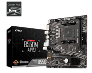 MSI B550M-A PRO Motherboard – AMD B550, AM4, DDR4 4600+ MHz (OC), PCIe 4.0 x16, Gen4 M.2, HDMI, DVI-D, Gigabit LAN, Micro-ATX