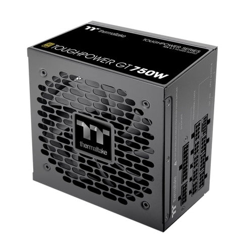Thermaltake Toughpower GT 750 W Gold – Fully Modular ATX 3.1 PSU, PCIe 5.1 Ready, 80 PLUS Gold, Smart Zero 120 mm Fan