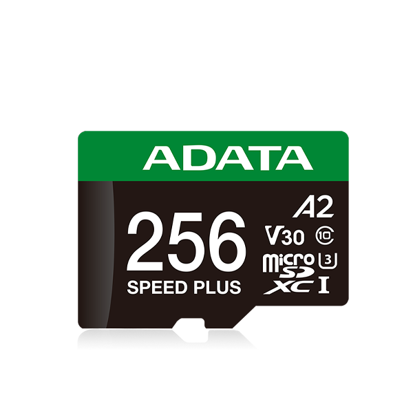 ADATA 256GB SPEED PLUS microSDXC UHS-I U3 Class 10 Card (Copy)