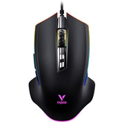Rapoo V20PRO Gaming Mouse – 8000 DPI Precision Sensor, RGB Lighting, Ergonomic Design, Wired Performance for PC Gamers