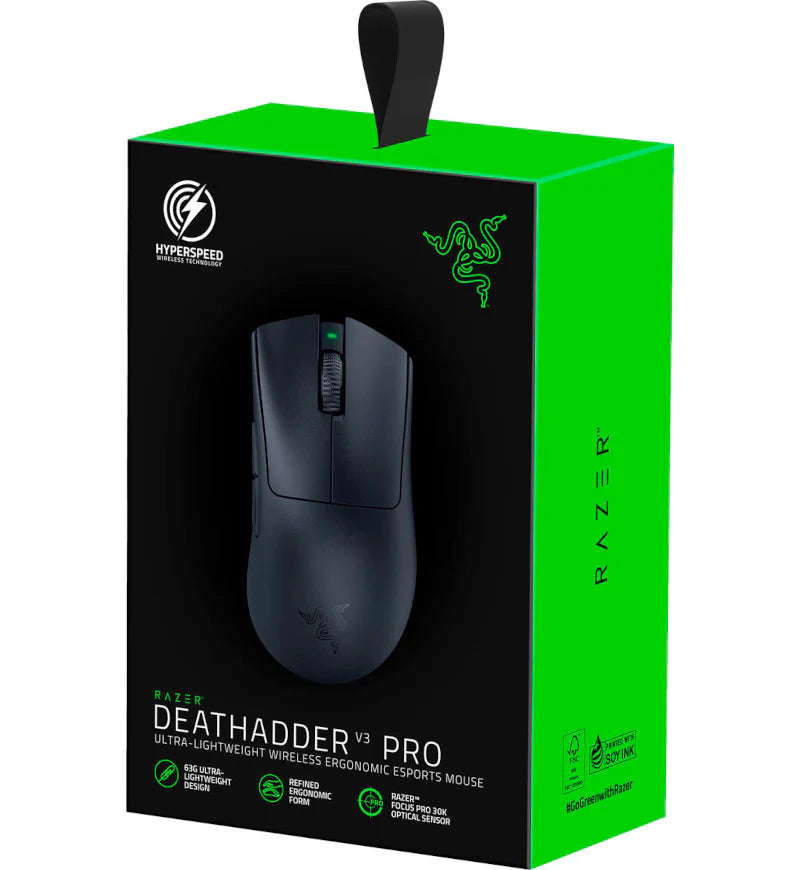 Razer DeathAdder V3 Pro USB Optical Wireless RGB Gaming Mouse – AL Razer DeathAdder V3 Pro USB Optical Wireless RGB Gaming Mouse – AL