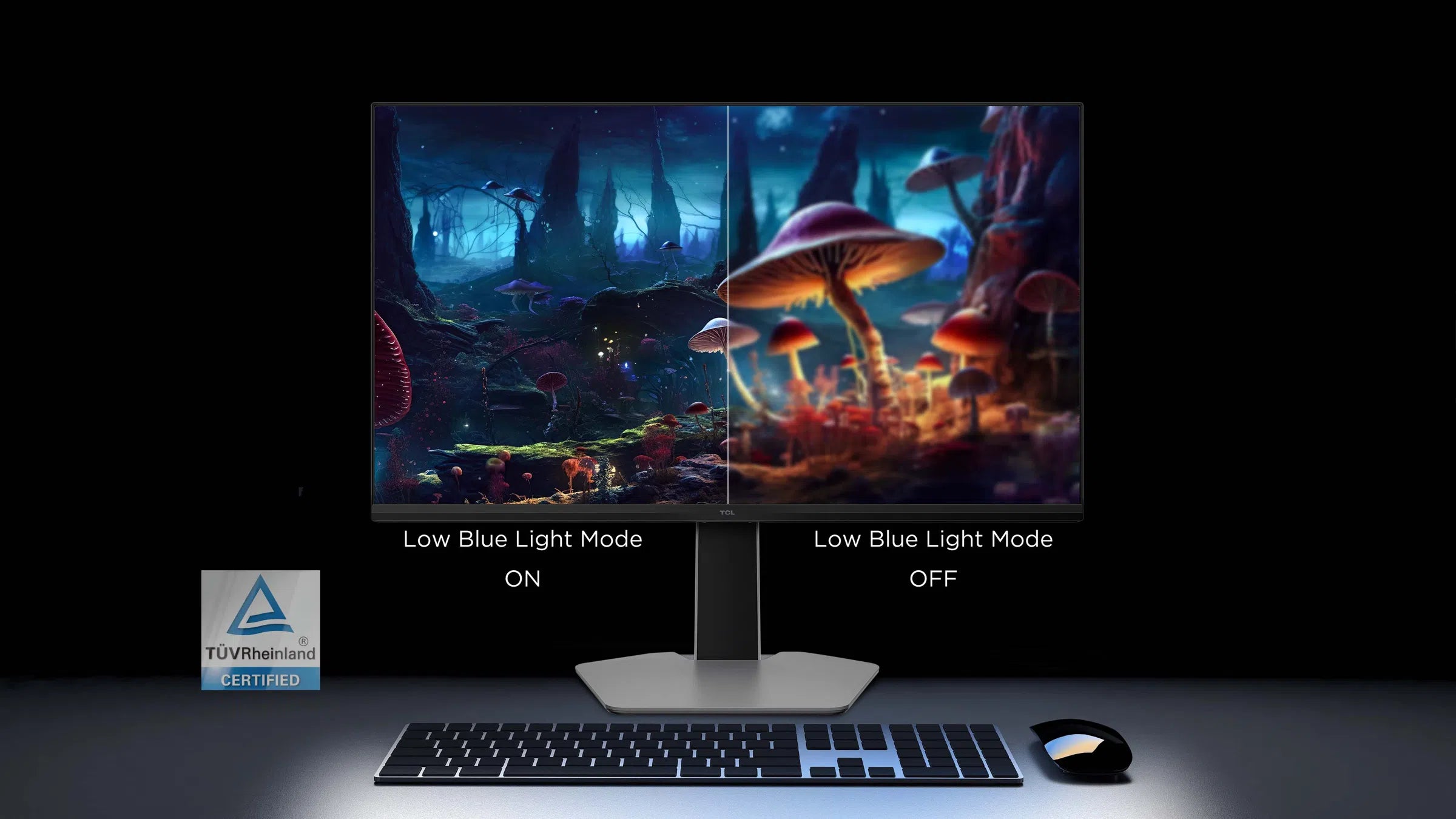TCL 27G64 27" QD-Mini LED Monitor – QHD, 180Hz, HDR600, 97% DCI-P3, 1ms GTG, FreeSync & G-SYNC Compatible