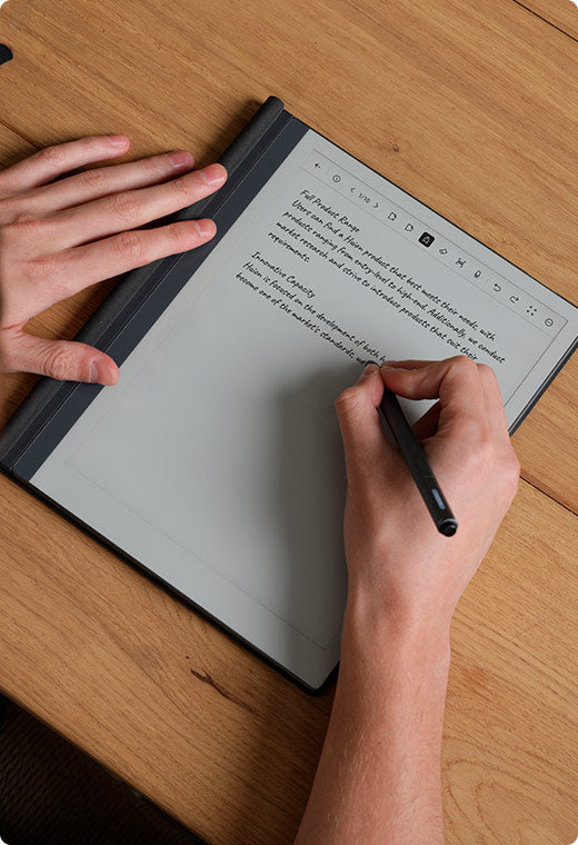 HUION Ink - Bluetooth Digital Notepad with Battery-Free Stylus and 50-