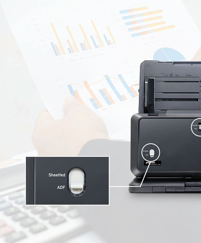 Plustek SmartOffice S60 (مسح ضوئي A3)
