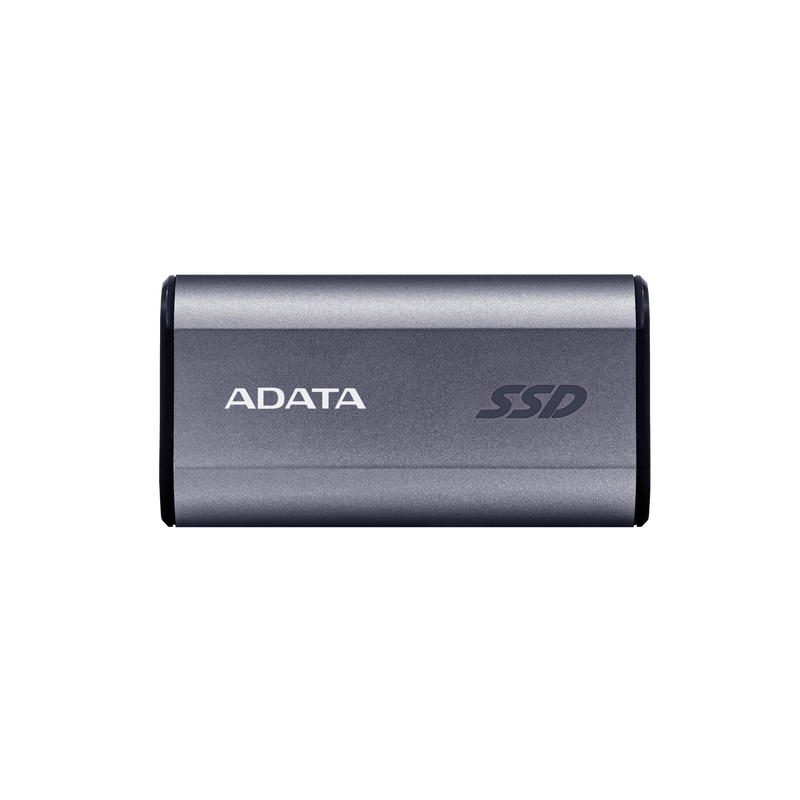 ADATA SC750  Up to 1000 MB/s- HighSpeed USB 3.2 Gen 2 USB-C External Portable SSD Black Titanium