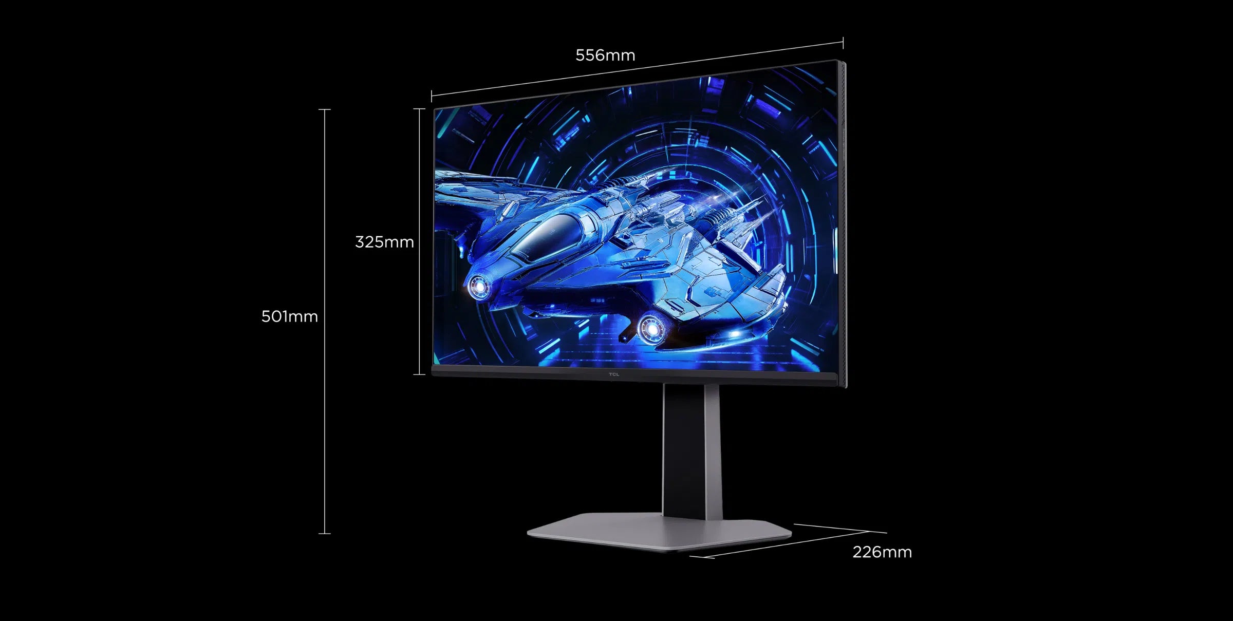 TCL 25G64 25" QD-Mini LED Monitor – 300Hz, 1ms, HDR600, 97% DCI-P3, AMD FreeSync Premium & NVIDIA G-SYNC Compatible