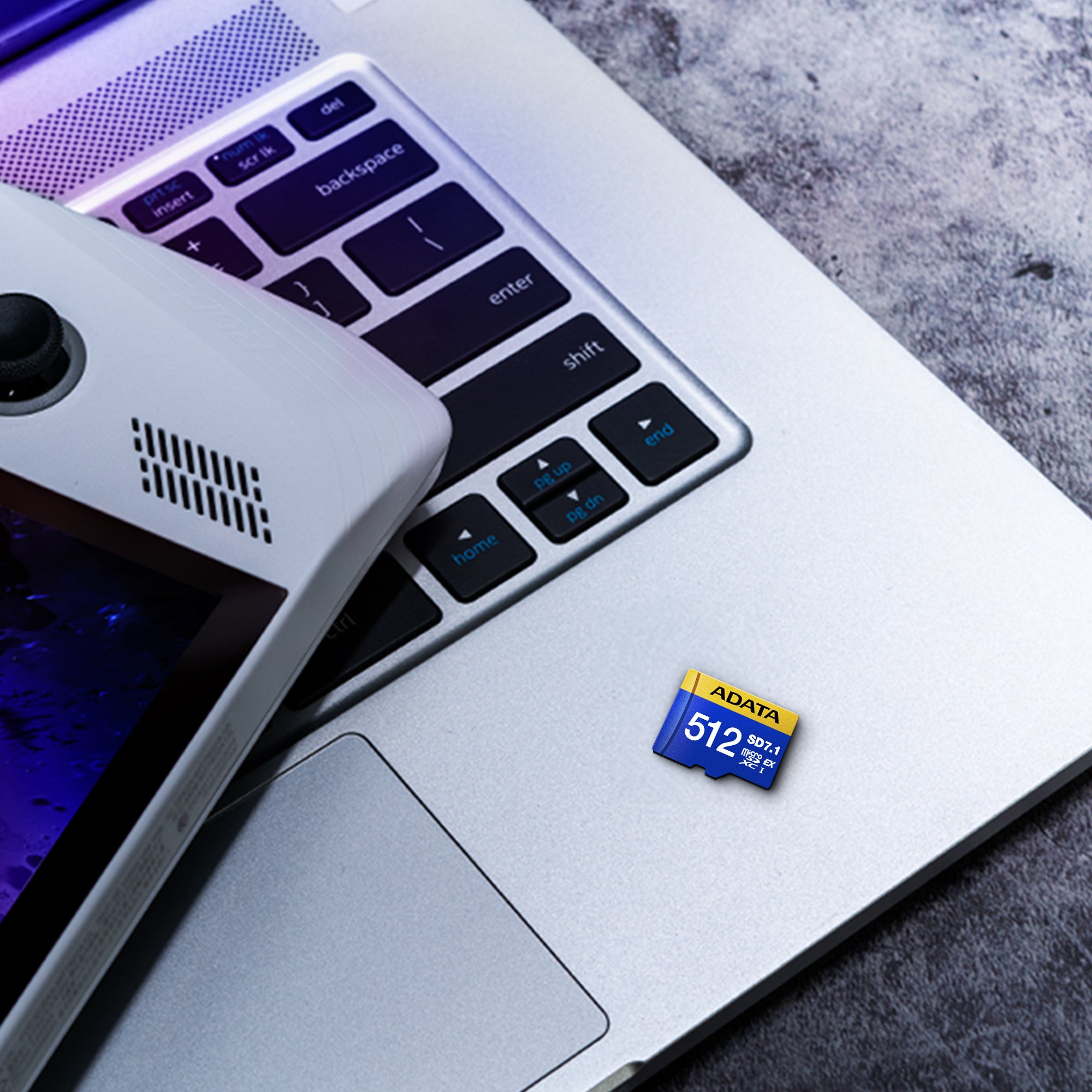 بطاقة ADATA Premier Extreme microSDXC SD7.1 Express بسعة 256 جيجابايت