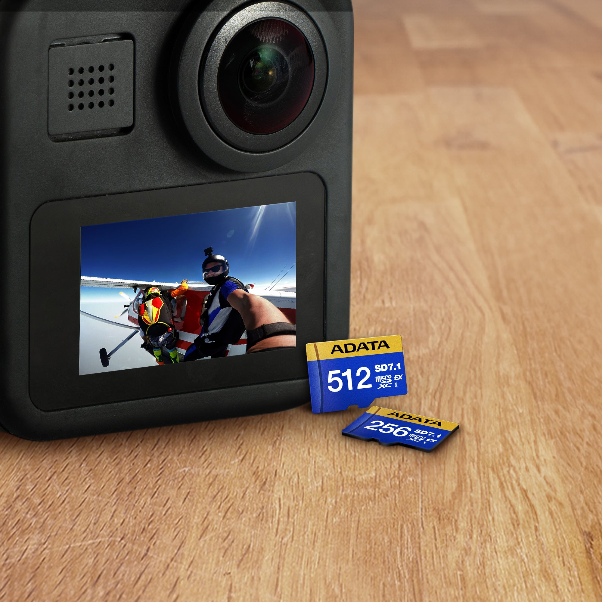 بطاقة ADATA Premier Extreme microSDXC SD7.1 Express بسعة 256 جيجابايت