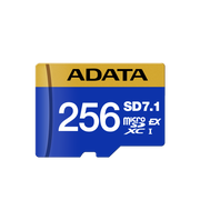 بطاقة ADATA Premier Extreme microSDXC SD7.1 Express بسعة 256 جيجابايت