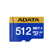 بطاقة ADATA Premier Extreme microSDXC SD7.1 Express بسعة 512 جيجابايت