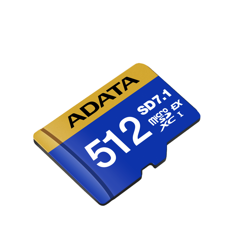 بطاقة ADATA Premier Extreme microSDXC SD7.1 Express بسعة 512 جيجابايت