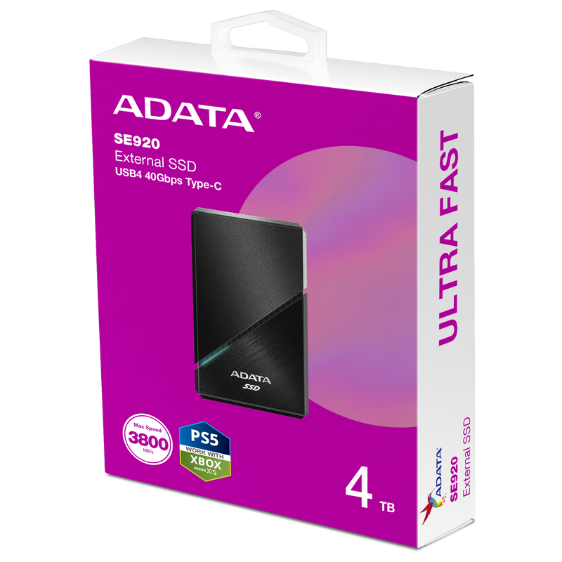 ADATA Technology SE920 USB4 External SSD