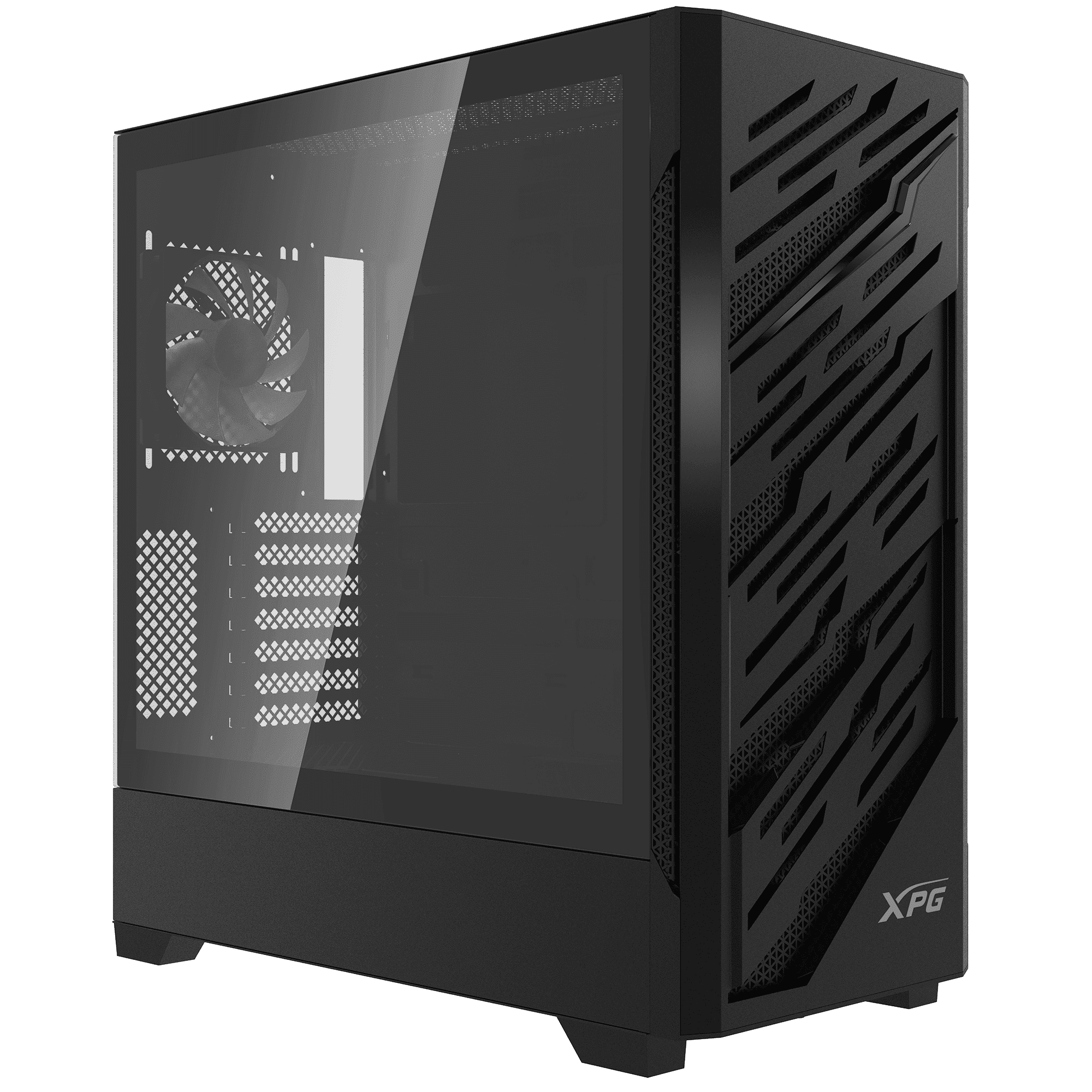 XPG Starker Air BTF Mid‑Tower Case – E‑ATX Support, 4 ARGB Fans, 360 mm Radiator, Magnetic Steel Mesh, USB‑C (Black)