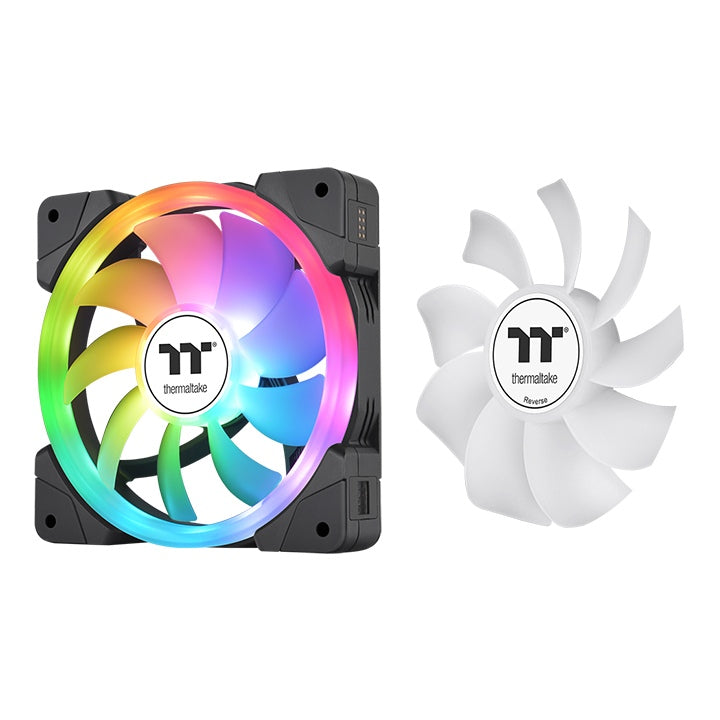 Thermaltake TT Premium Edition SWAFAN EX12 ARGB Sync PC 12mm Cooling Fan (3-Pack)