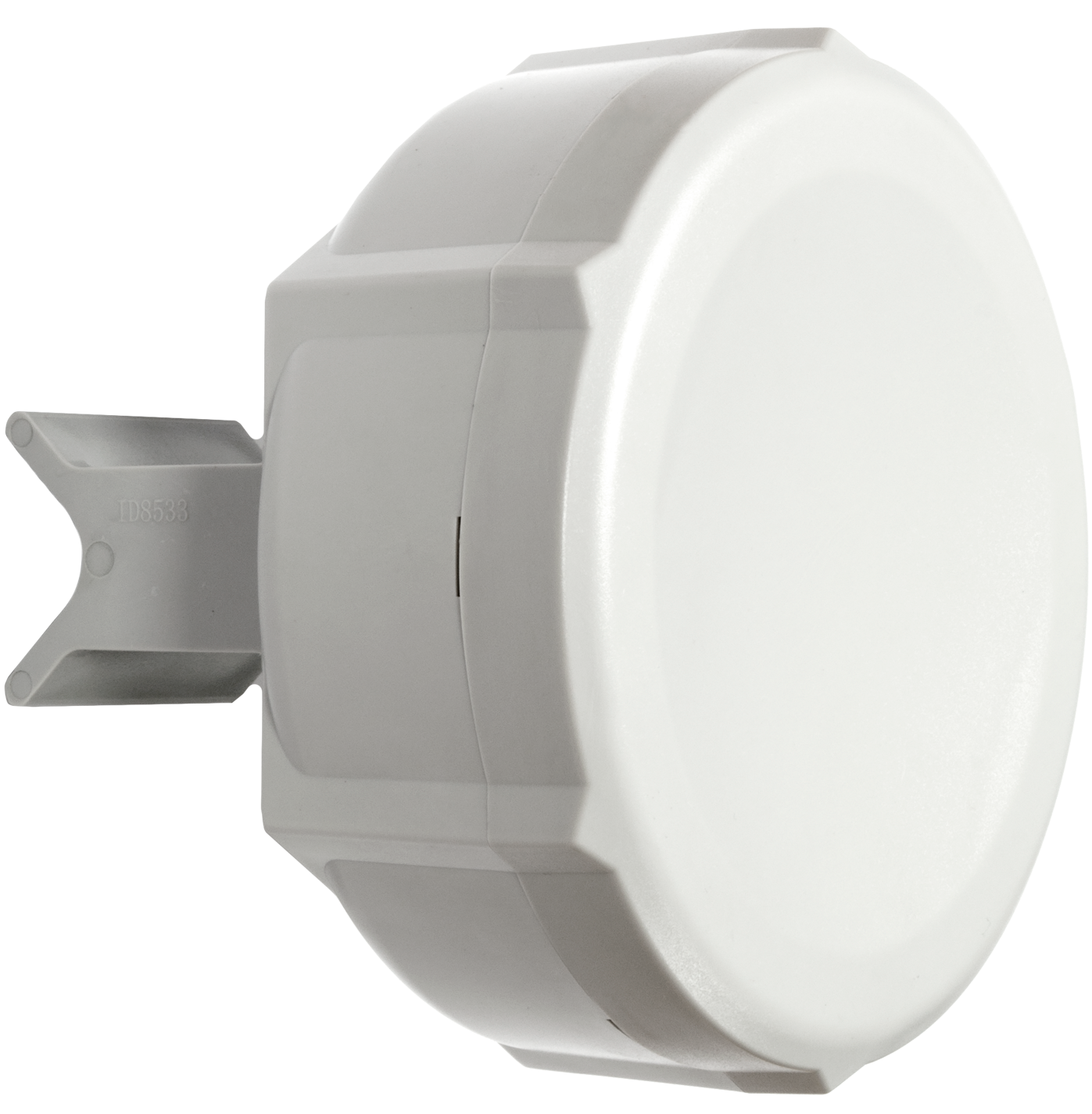 جهاز CPE لاسلكي خارجي MikroTik SXT 2 RBSXTG-2HnD، بتردد 2.4GHz ومعيار 802.11b/g/n، وهوائي ثنائي السلسلة بكسب 10dBi، ومنفذ Gigabit Ethernet، ومعالج بتردد 600MHz، وذاكرة RAM بسعة 64MB، وPassive PoE، ونظام RouterOS L4