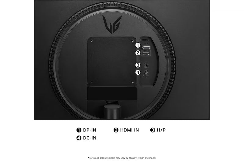 LG UltraGear 24GS60F-B 24″ Gaming Monitor – Full HD IPS 180Hz Refresh, 1ms Response, NVIDIA G-SYNC® Compatible & AMD FreeSync™, HDR10, HDMI & DisplayPort