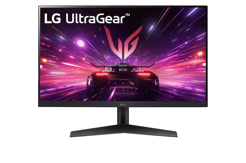 LG UltraGear 24GS60F-B 24″ Gaming Monitor – Full HD IPS 180Hz Refresh, 1ms Response, NVIDIA G-SYNC® Compatible & AMD FreeSync™, HDR10, HDMI & DisplayPort
