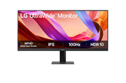 LG UltraWide 29U511A-B 29" WFHD IPS Monitor, 2560×1080, 21:9, 100Hz, 5ms GtG, 1ms MBR, HDR10, sRGB 99%, AMD FreeSync, 250 Nits