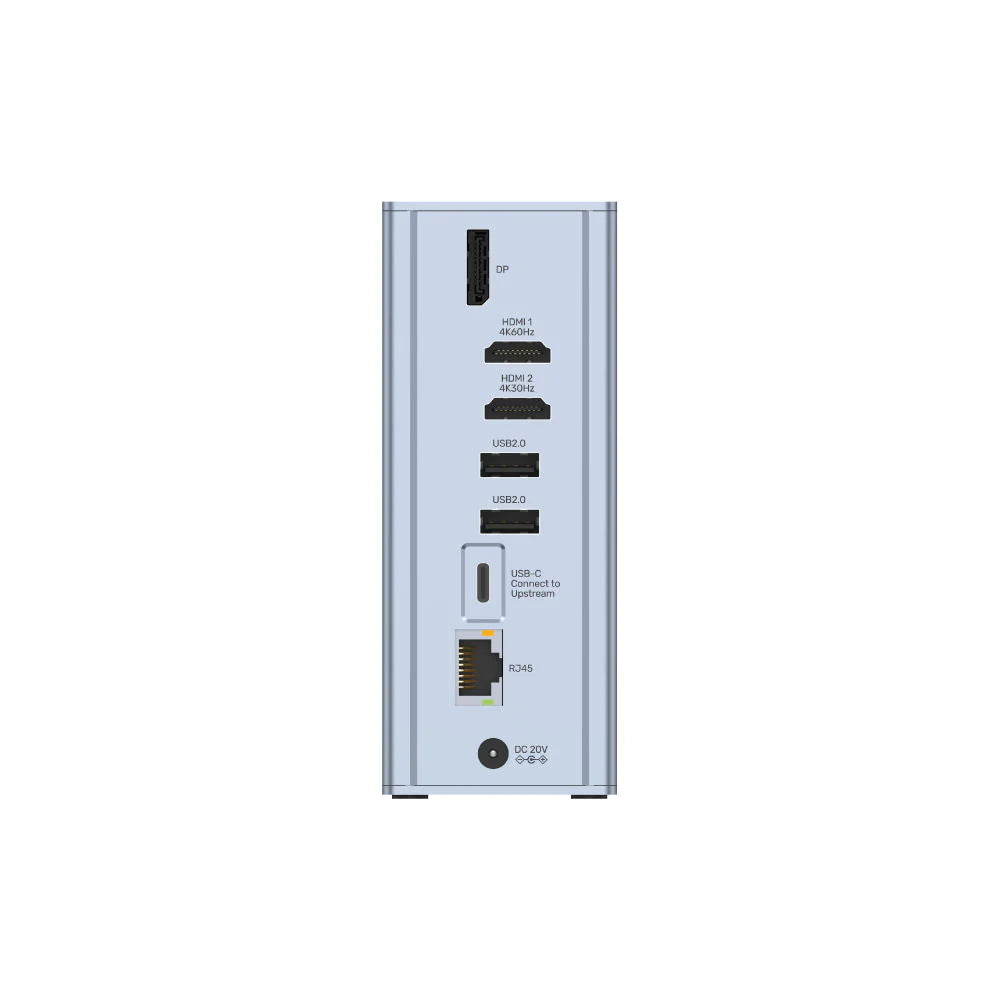UNITEK uHUB Prime 15-in-1 USB-C Ethernet Hub with MST Triple 4K Monitor, 60W Power Delivery and Dual Card Reader