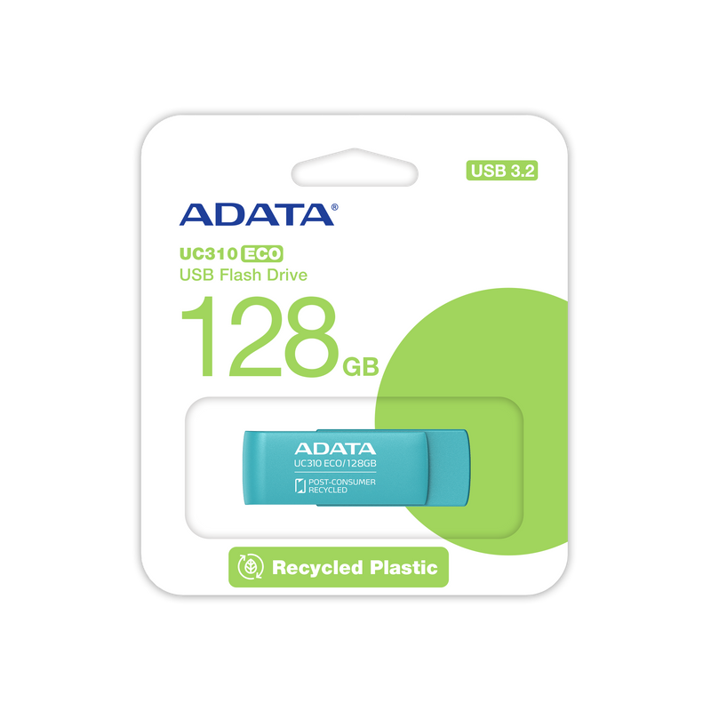 ADATA UC310 Eco USB Flash Drive 35% PCR USB 3.2