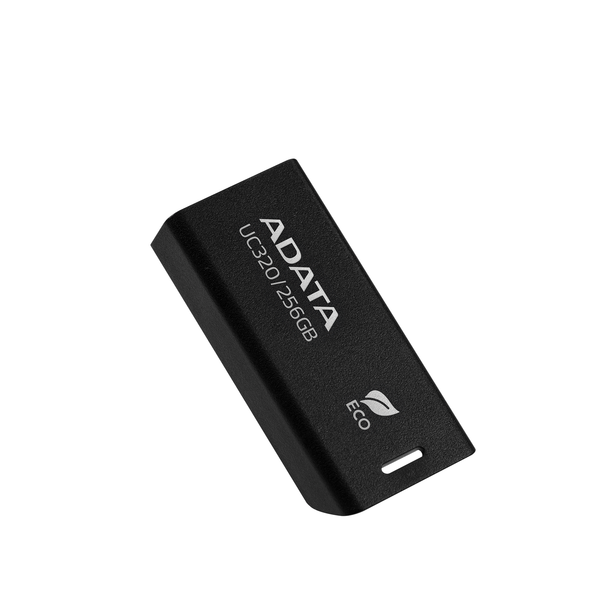 محرك أقراص فلاش DATA UC320 USB 3.2 Gen1 مصنوع من بلاستيك PCR بنسبة 85% صديق للبيئة مع موصل منزلق بدون غطاء - سعة 256 جيجابايت