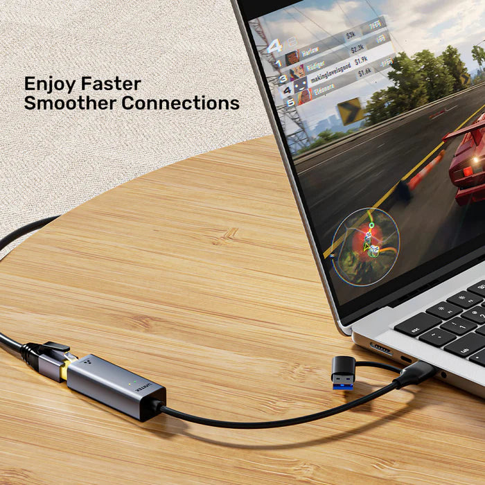 محول UNITEK من USB إلى إيثرنت جيجابت، محول شبكة LAN عالي السرعة بسرعة 1000 ميجابت في الثانية، محول USB 3.0 إلى RJ45، اتصال إنترنت سلكي بنظام التوصيل والتشغيل لأجهزة اللابتوب، ماك بوك، الكمبيوتر الشخصي وأجهزة USB