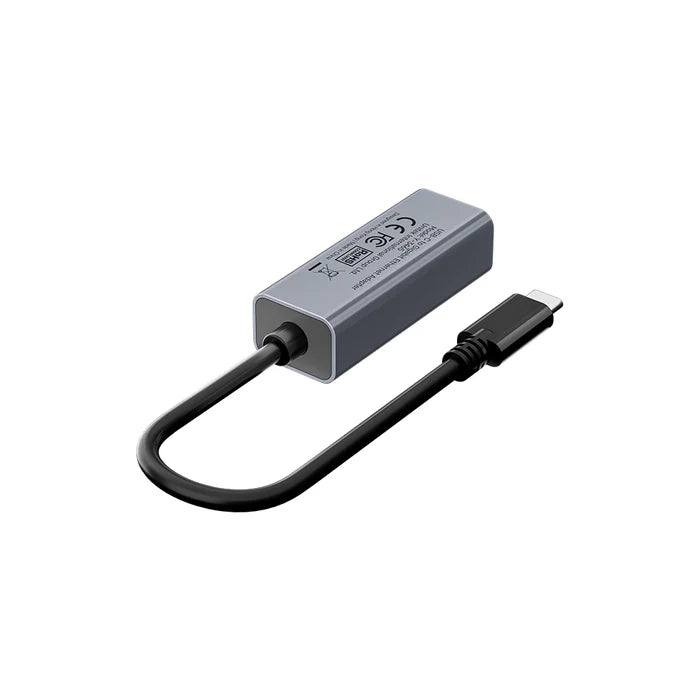 محول UNITEK من USB-C إلى RJ45 إيثرنت جيجابت، محول شبكة LAN بسرعة 1000 ميجابت في الثانية، USB-C بسرعة 5 جيجابت في الثانية، توصيل وتشغيل، رمادي فضائي