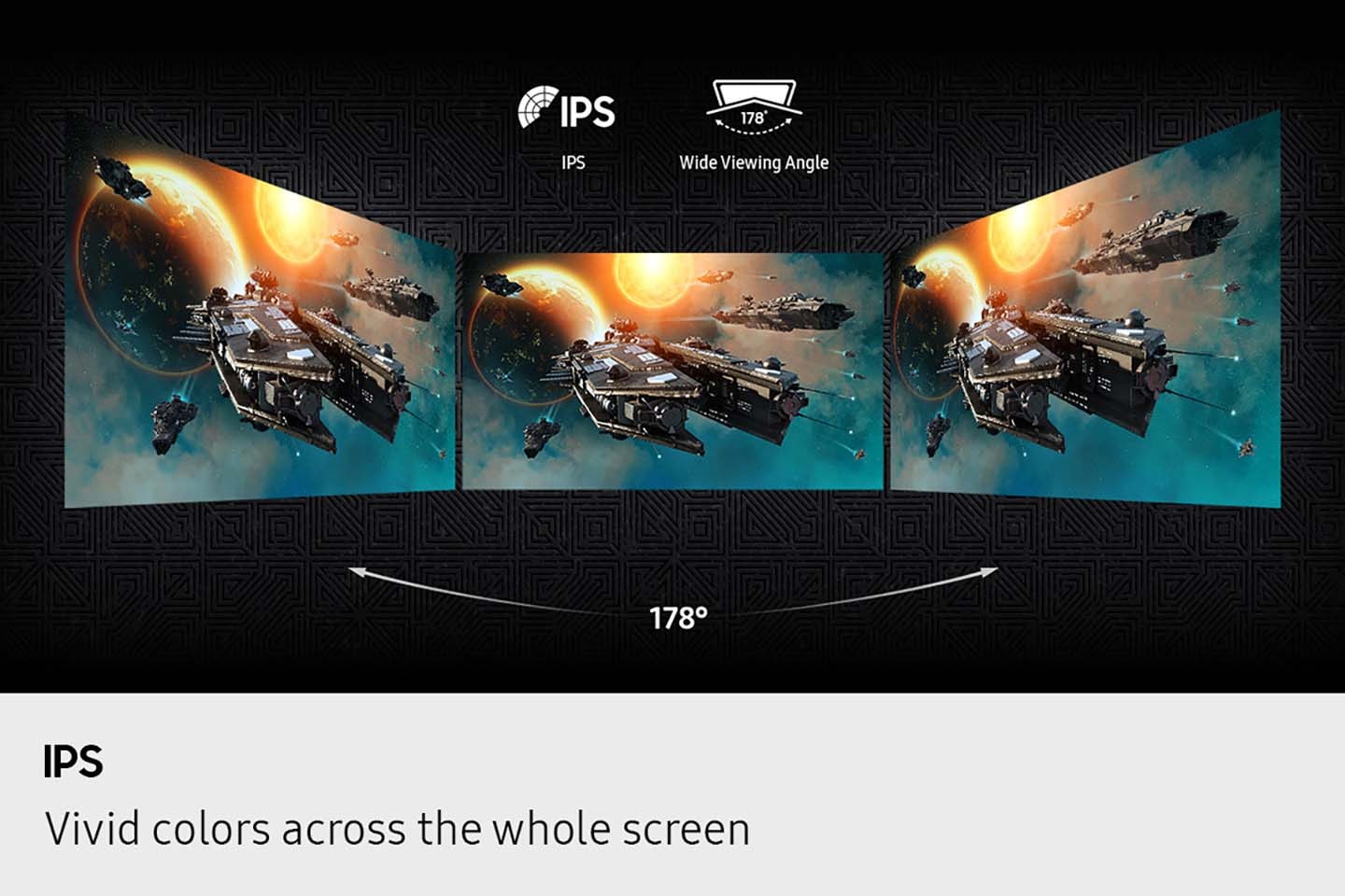 شاشة Samsung Odyssey G5 G53F مقاس 27 بوصة بدقة QHD وتردد 200 هرتز بلوحة IPS مخصصة للألعاب