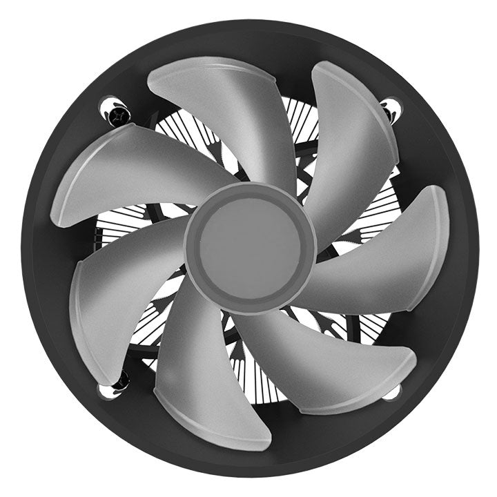 Thermaltake UX150-L ARGB Sync CPU Cooler – 130 mm Infinity-Mirror Fan, 130 W TDP, Hydraulic Bearing, Multi-Socket Support, 5 V ARGB Sync