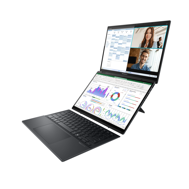 ASUS Zenbook DUO Touch screen  UX8406MA-QL232W  Laptop - 14” 120Hz OLED -Core Ultra 7 155H - 16GB  RAM - 1TB  SSD - Shared - Windows 11
