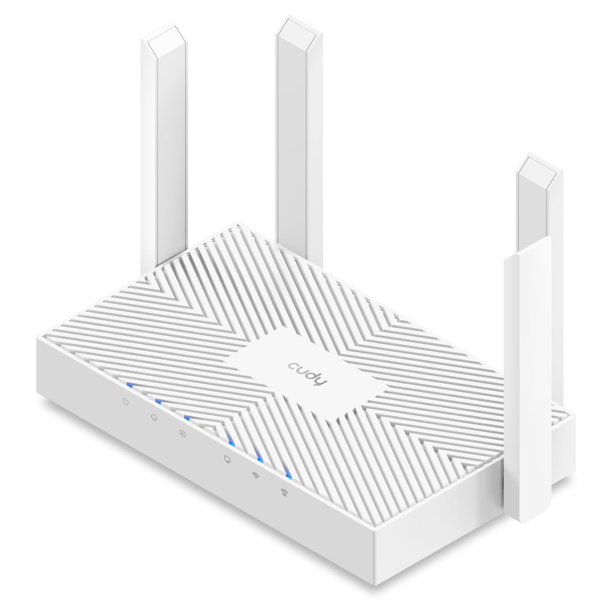 Cudy WR1300E 2.0 AC1200 Gigabit Mesh Wi‑Fi Router – 4‑Stream Dual‑Band, 3× Gigabit Ports, 50‑Device, VPN & WPA3