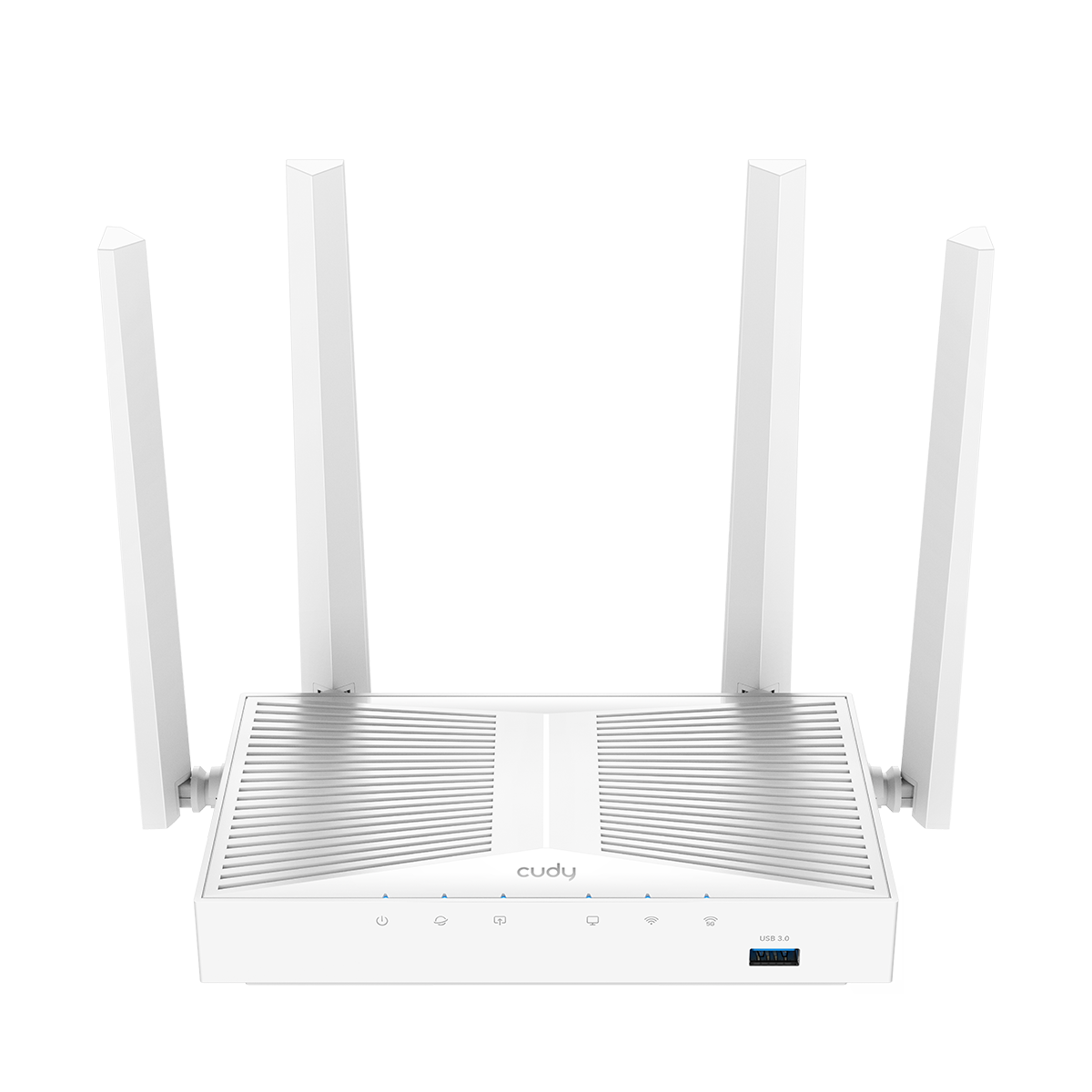 Cudy WR1300S 1.0 AC1200 Mesh Wi‑Fi Router (Gigabit 5‑Port, USB, MU‑MIMO, Beamforming, Cudy App & VPN)