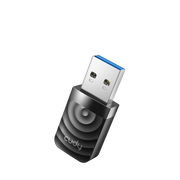 محول Cudy WU1300S 1.0 AC1300 ثنائي النطاق USB 3.0 Wi-Fi 5 — 867 ميجابت في الثانية بتردد 5 جيجاهرتز + 400 ميجابت في الثانية بتردد 2.4 جيجاهرتز، MU-MIMO، أنظمة Windows/Mac/Linux