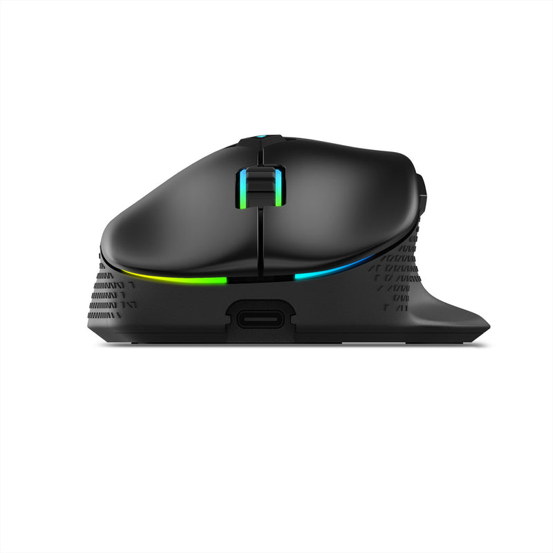 XPG ALPHA Wireless Gaming Mouse - Black w/ RGB + Omron Switches | 60 Hours Battery Life | 6 Macro Buttons PAW3335 Sensor