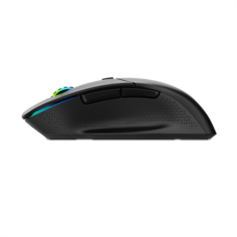 XPG ALPHA Wireless Gaming Mouse - Black w/ RGB + Omron Switches | 60 Hours Battery Life | 6 Macro Buttons PAW3335 Sensor