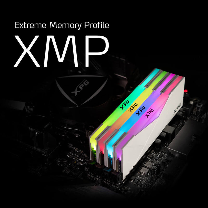 XPG SPECTRIX D50 DDR4 RGB - 16GB (2x 8GB) - U-DIMM - 3200MHz