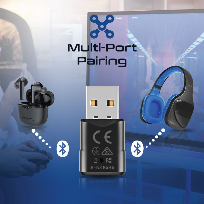 Promate BlueLink MultiPoint Pairing Wireless Audio Adapter