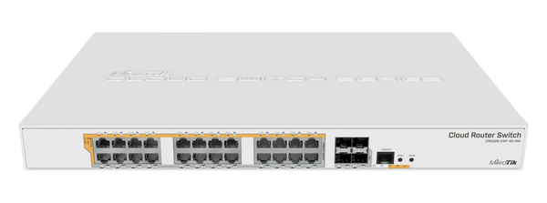 MikroTik Cloud Router Switch (CRS328-24P-4S+RM) - License level 5