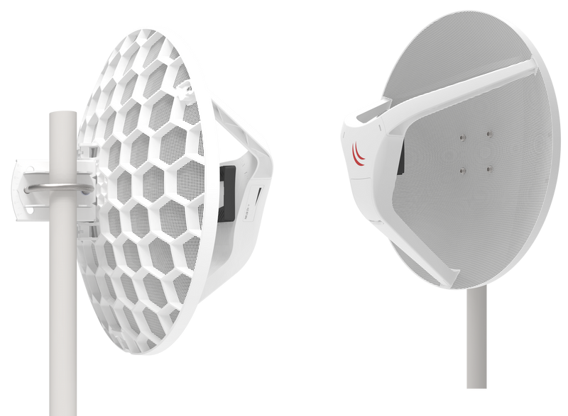 MikroTik RouterBOARD Wireless Wire Dish - Pair (RBLHGG-60adkit) - License Level 3