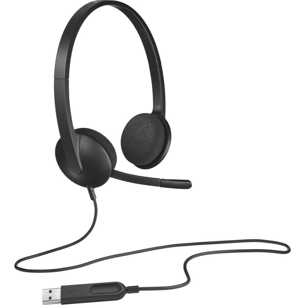 سماعة رأس USB من لوجيتك H340