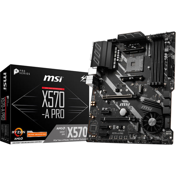 MSI X570-A PRO AM4 ATX Motherboard
