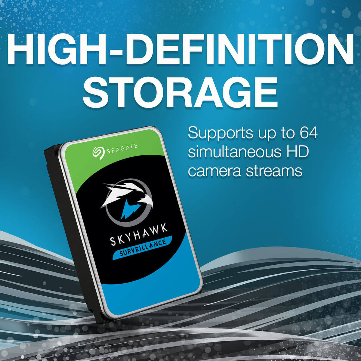 Seagate SkyHawk 3.5" Internal Surveillance HDD - 1TB