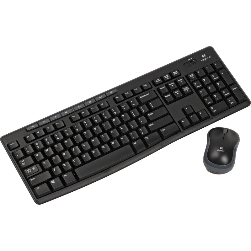 Logitech MK270 Wireless keyboard and Mouse Combo - Arabic