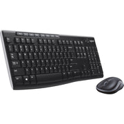 Logitech MK270 Wireless keyboard and Mouse Combo - Arabic