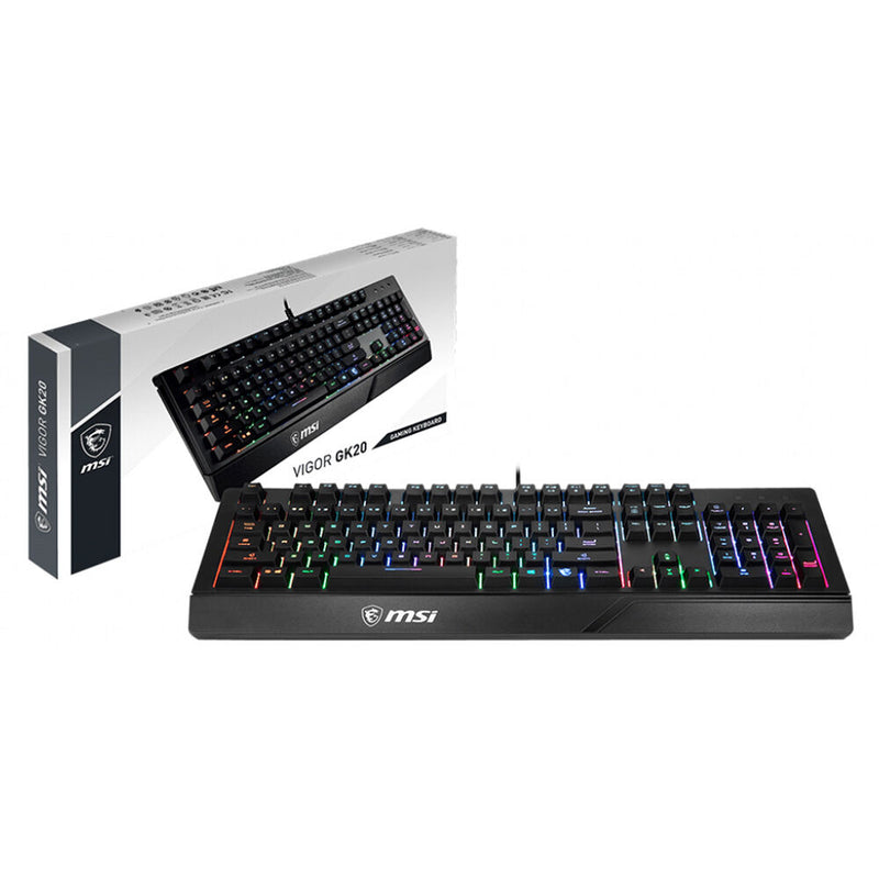 MSI Vigor GK20 Gaming Keyboard - Arabic