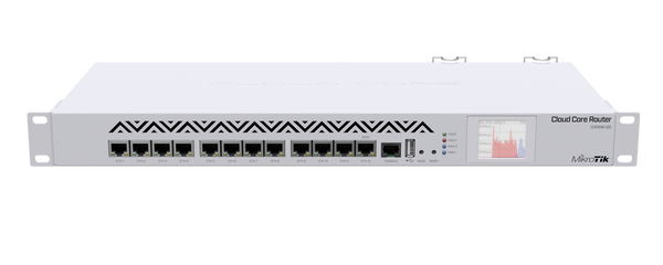 MikroTik Cloud Core Router (CCR1016-12G) - RouterOS Level 6