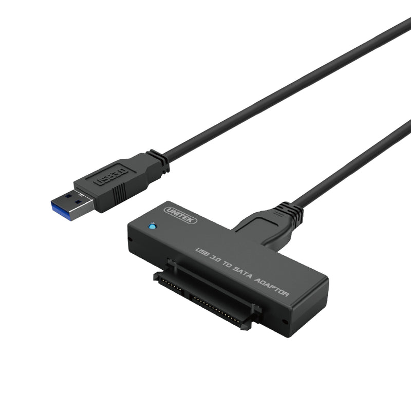 محول Unitek USB3.0 USB-A إلى 3.5 بوصة أو 2.5 بوصة SATA6G لمحرك الأقراص الصلبة/SSD