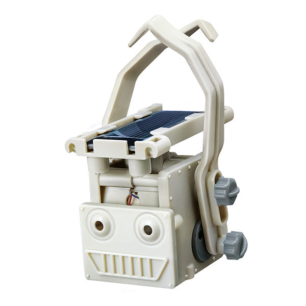 4M 3-in-1 Mini Solar Robot – Rope-Climbing, Walking, Racing Modes, Solar-Powered STEM Kit for Ages 8+, No Batteries Needed